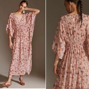 Anthropologie Kaftan Dress By Rujuta Sheth
